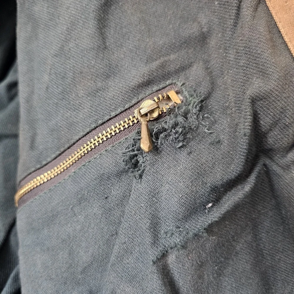 1990s Vintage XL Filson C.C. Klondike Tin Cloth Field Oil Finished Jacket Lined